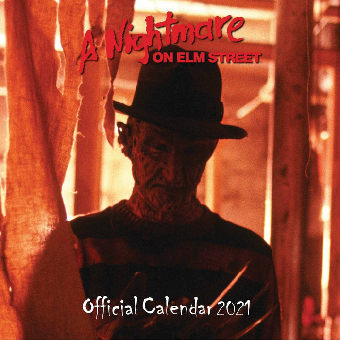 Calendar Danilo Nightmare on Elm Street Square - Red Goblin
