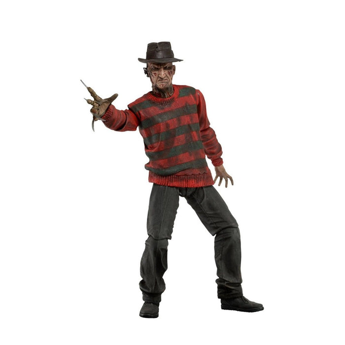 Figurina Articulata Nightmare On Elm Street Freddy Krueger Ultimate Deluxe 18cm - Red Goblin