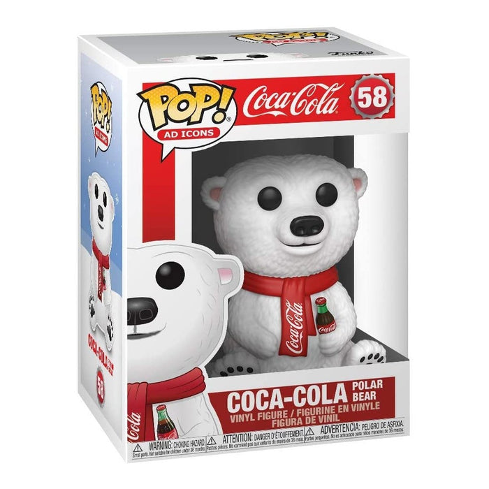 Figurina Funko Pop Coca-Cola Polar Bear - Red Goblin