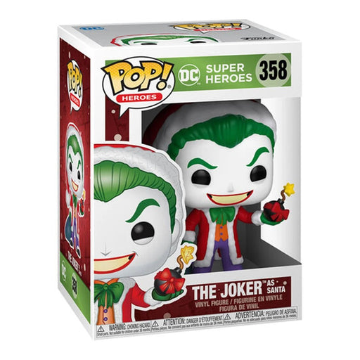 Figurina Funko Pop DC Holiday Santa Joker - Red Goblin