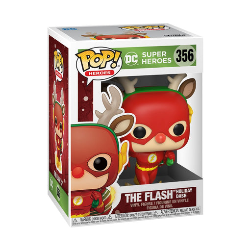 Figurina Funko Pop DC Holiday Rudolph Flash - Red Goblin