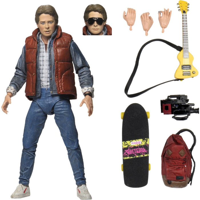 Figurina Articulata Ultimate Back to the Future Marty McFly 18 cm - Red Goblin