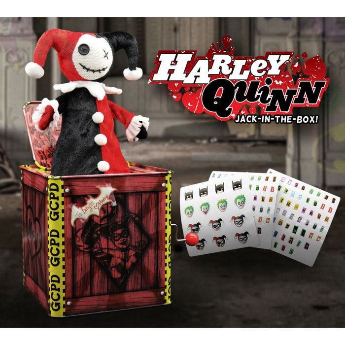 Figurina DC Comics Jack in the Box Harley Quinn 29 cm - Red Goblin