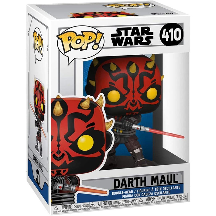 Figurina Funko Pop Star Wars Clone Wars Darth Maul - Red Goblin