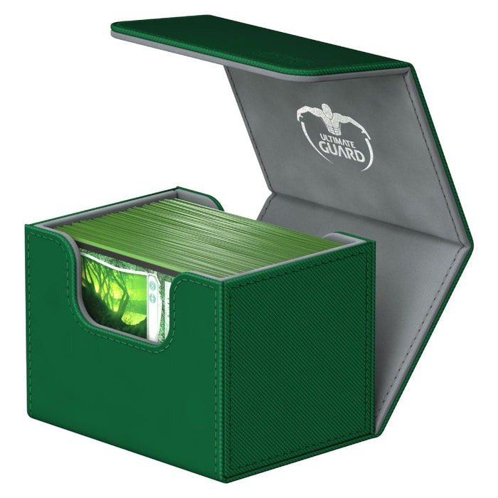Deck Box Ultimate Guard SideWinder 100+ Standard Size XenoSkin Verde - Red Goblin