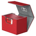 Deck Box Ultimate Guard SideWinder 100+ Standard Size XenoSkin Rosu - Red Goblin