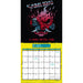 Calendar Danilo Cyberpunk Square - Red Goblin