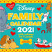 Calendar Danilo Disney Classics Family Organiser with Pocket - Red Goblin