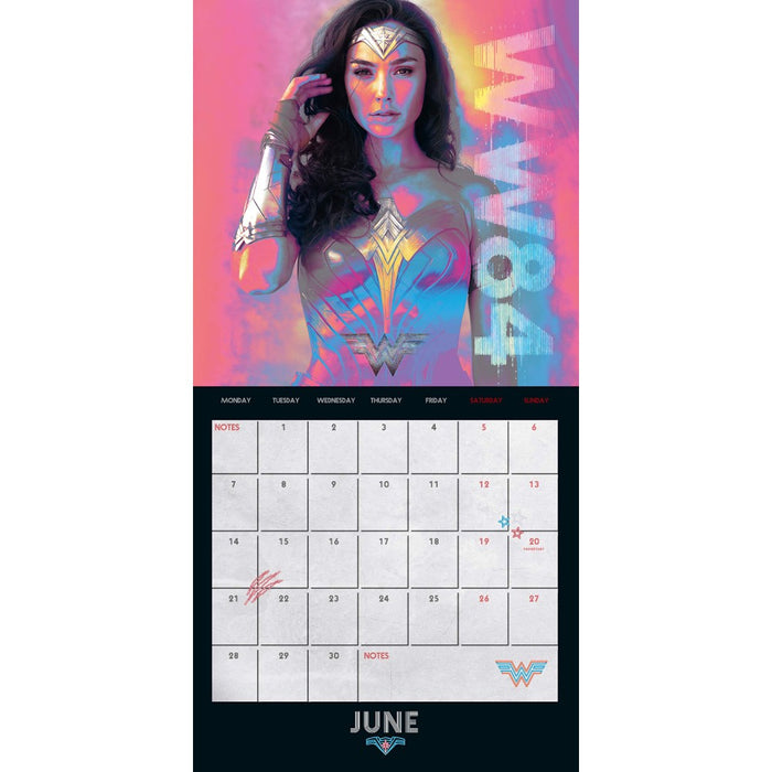 Calendar Danilo Wonder Woman Movie Square - Red Goblin