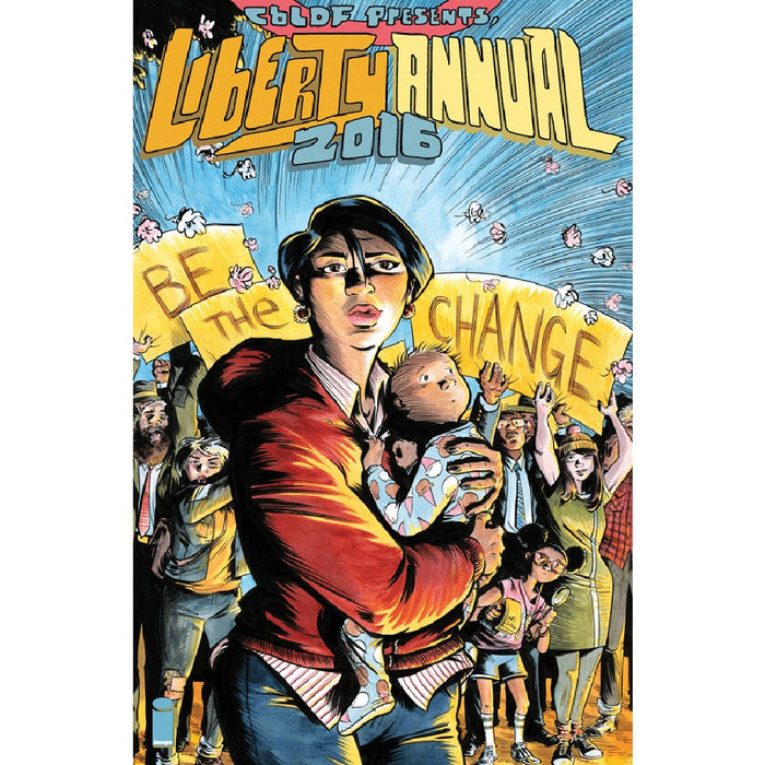 CBLDF Liberty Annual 2016 Cover A Nate Powell - Red Goblin