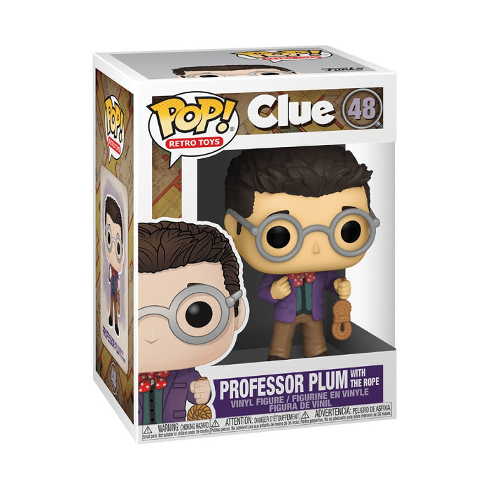 Figurina Funko Pop Clue Professor Plum with Rope - Red Goblin