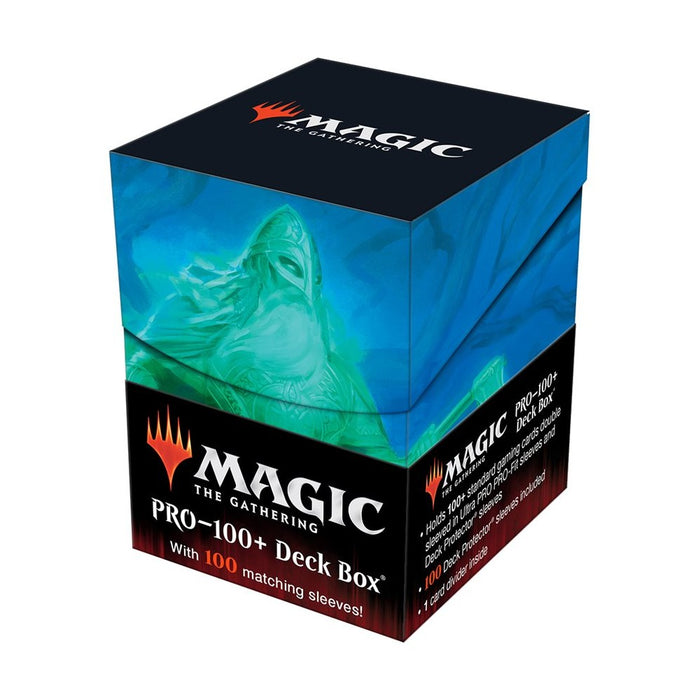 Set Ultra Pro Magic The Gathering Kaldheim PRO 100+ Deck Box and 100 Sleeves featuring Commander Art 2 - Red Goblin