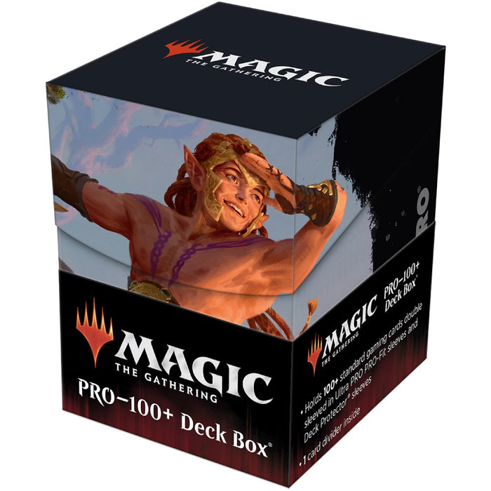 Deck Box Ultra Pro Magic The Gathering  Kaldheim PRO 100+ Planeswalker Art 2 - Red Goblin
