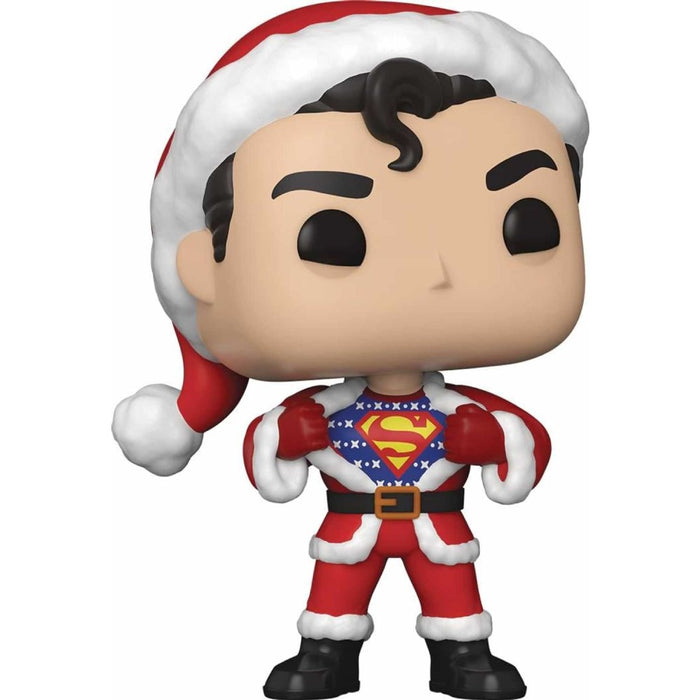 Figurina Funko Pop DC Holiday Superman with Sweater - Red Goblin