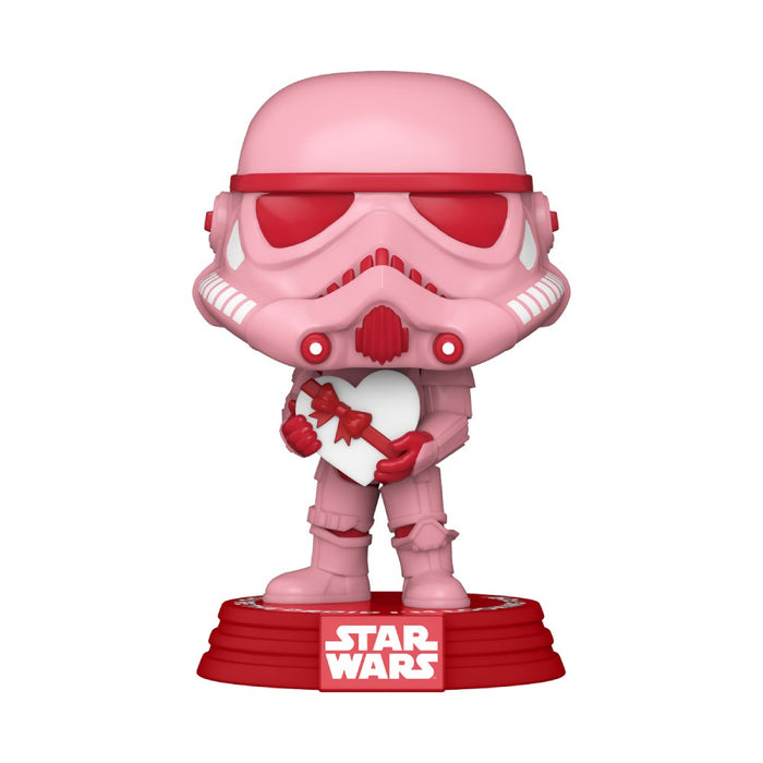 Figurina Funko Pop Star Wars Valentines Stormtrooper with Heart - Red Goblin
