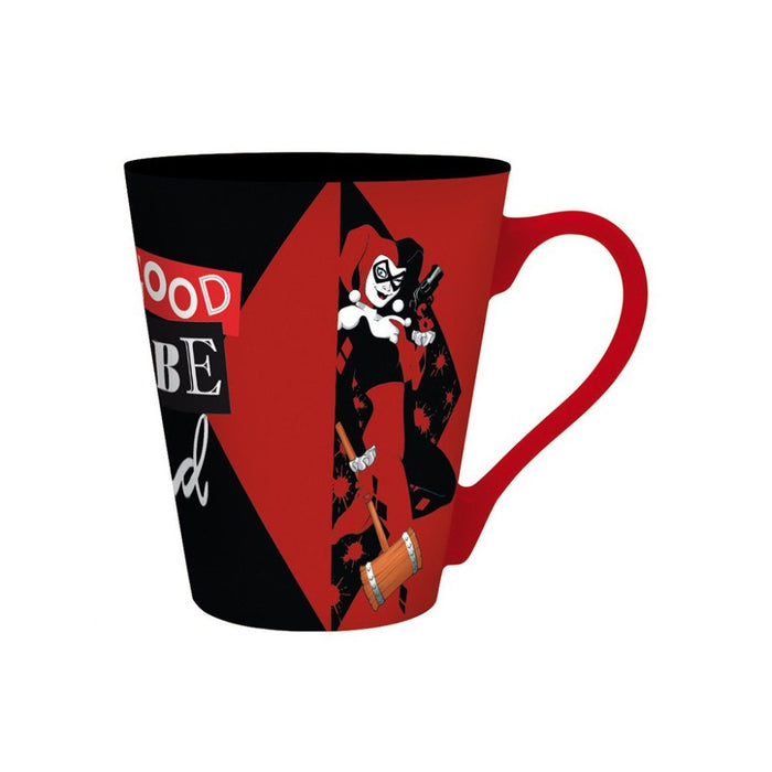 Cana DC Comics 250 ml Harley Quinn - Red Goblin