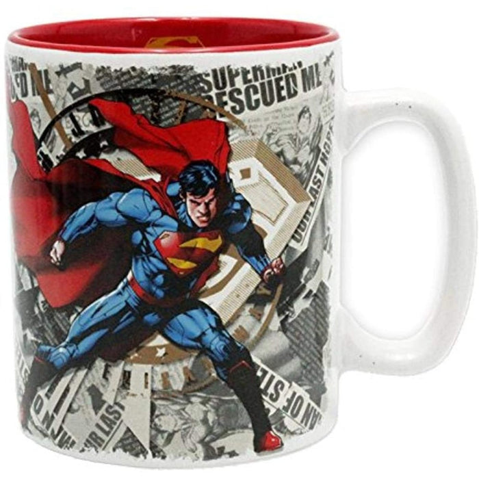 Cana DC Comics 460 ml Superman & Logo - Red Goblin