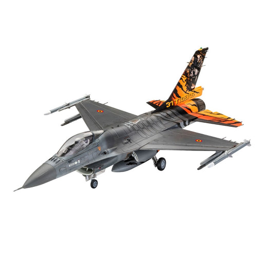 Figurina Kit de Asamblare F-16 MLU Tiger Meet 2018 31 Sqn Kleine Brogel (1:72) - Red Goblin