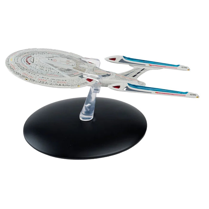 Revista si Figurina Star Trek Starships Best of Fig 08 USS Enterprise E - Red Goblin
