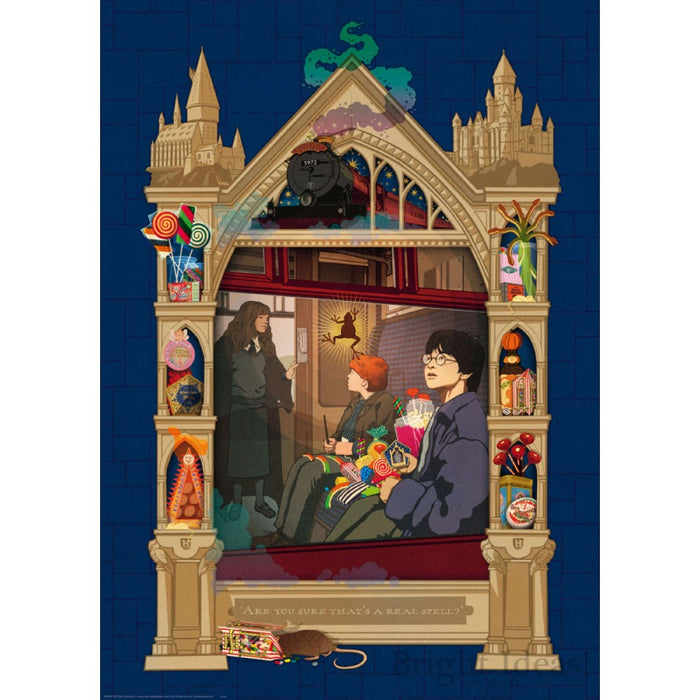Puzzle Ravensburger Harry Potter On The Way To Hogwarts - Red Goblin
