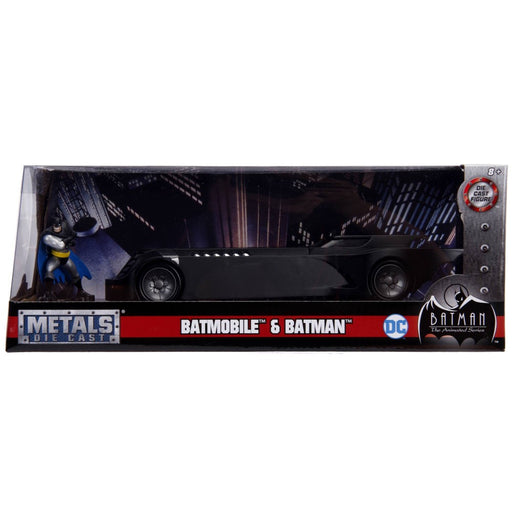 Figurina Batman Animated Series Batmobile 1:24 - Red Goblin