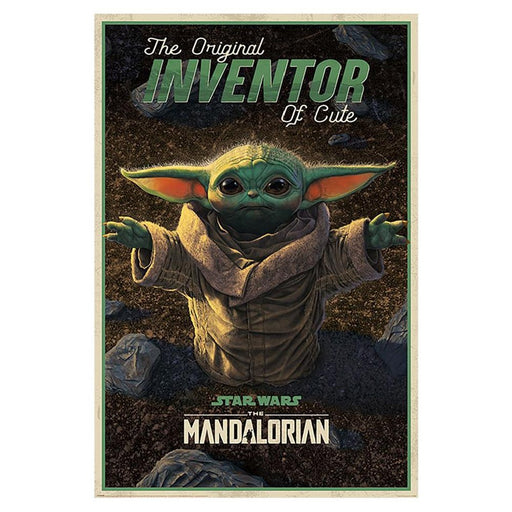 Poster SW The Mandalorian The Original Inventor of Cute - Red Goblin