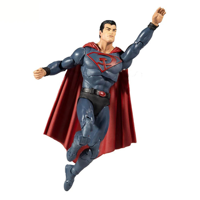 Figurina Articulata DC Multiverse 7in Scale Red Son Superman - Red Goblin