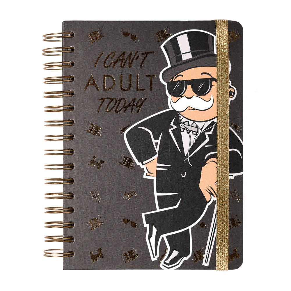 Notebook cu Sina A5 Hard Cover Monopoly — Red Goblin