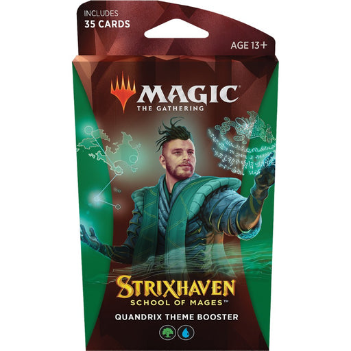 Magic the Gathering - Strixhaven School of Mages Theme Booster - Quandrix - Red Goblin