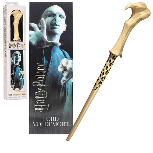 Bagheta Magica Replica Harry Potter Lord Voldemort With 3D Bookmark - Red Goblin