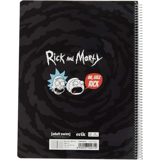 Notebook cu Sina A4 Rick & Morty Black Collection - Red Goblin