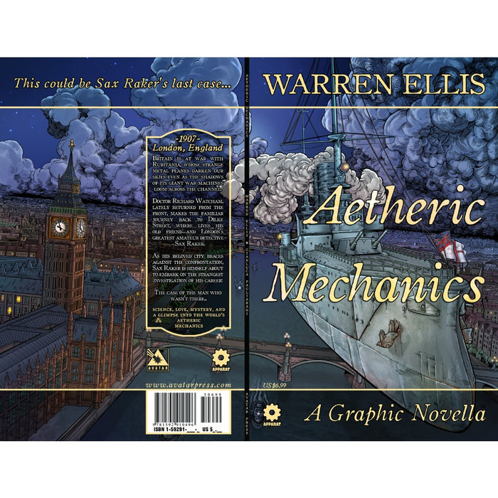 Warren Ellis Aetheric Mechanics GN Convention Ed - Red Goblin