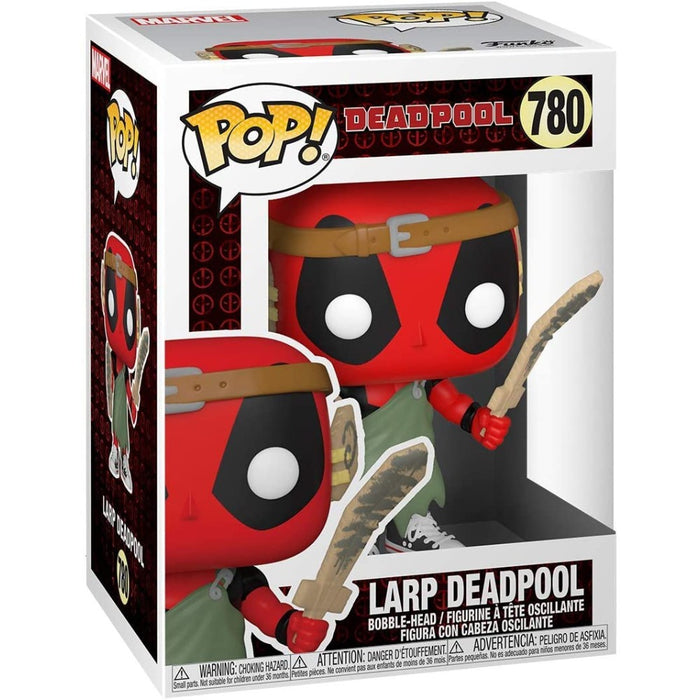 Figurina Funko Pop Deadpool 30th - LARP Deadpool - Red Goblin
