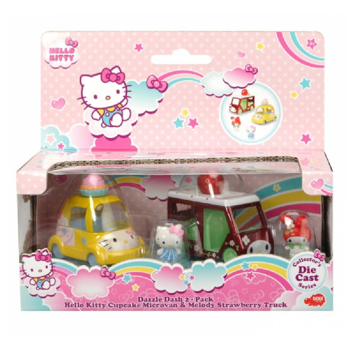 Set Hello Kitty Cupcake + Melody Strawberry - Red Goblin
