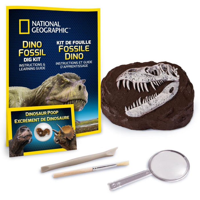 Set National Geographic Dinosaur Dig Kit - Red Goblin