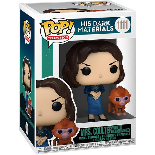 Figurina Funko Pop His Dark Materials - Mrs Coulter with Ozym - Red Goblin