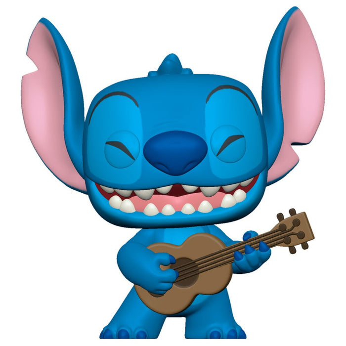 Figurina Funko Pop Disney Lilo & Stitch - Stitch with Ukelele - Red Goblin