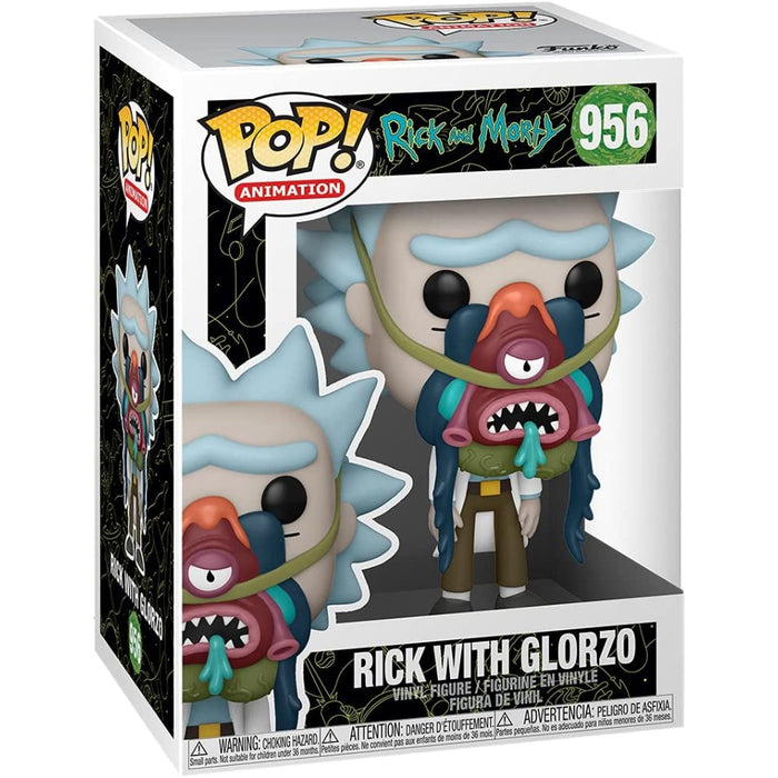 Figurina Funko Rick & Morty - Rick with Glorzo - Red Goblin