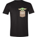 Tricou Star Wars The Mandalorian The Child Pocket - Red Goblin