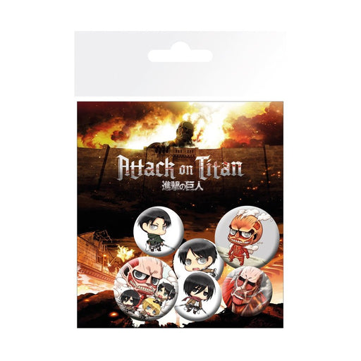 Pin Badges - Attack on Titan - Red Goblin