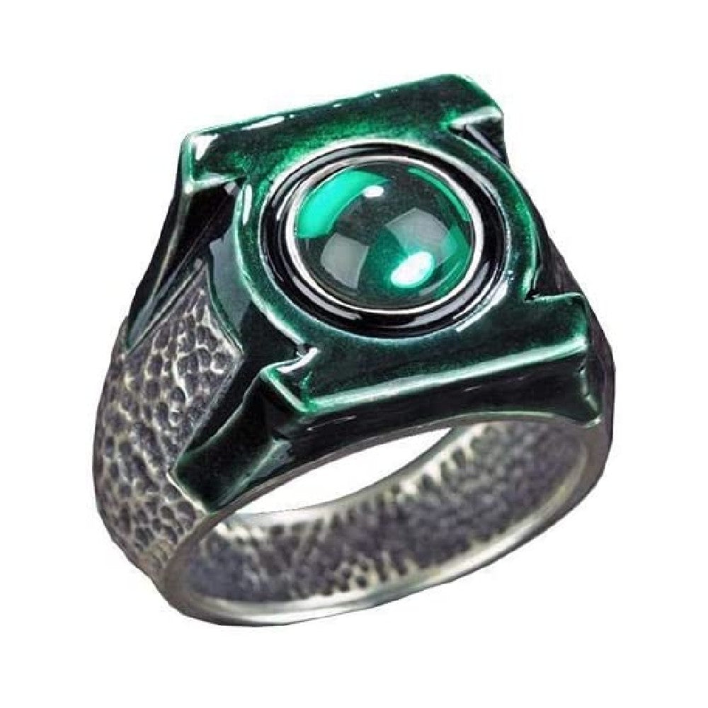 Hal Jordan Rings Green Lantern: Movie Replica Hal Jordan Ring — Red Goblin