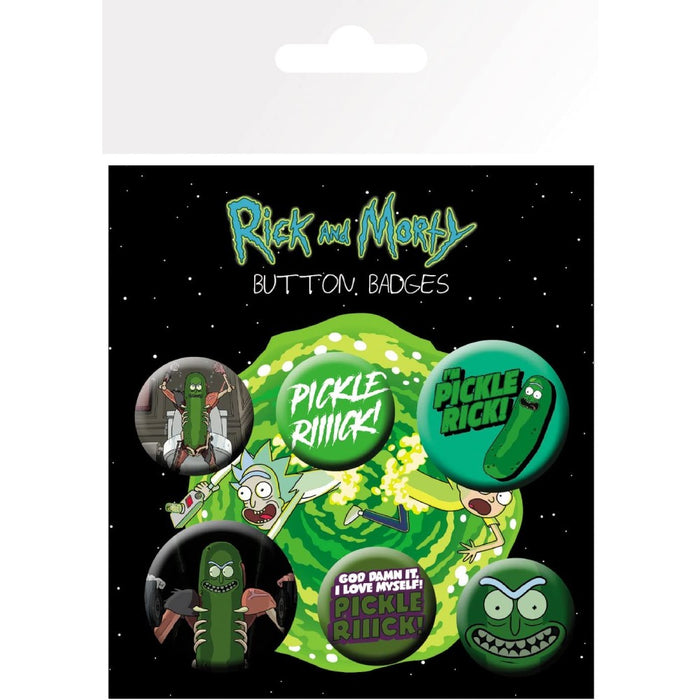 Set Insigne Rick & Morty Pickle Rick - Red Goblin