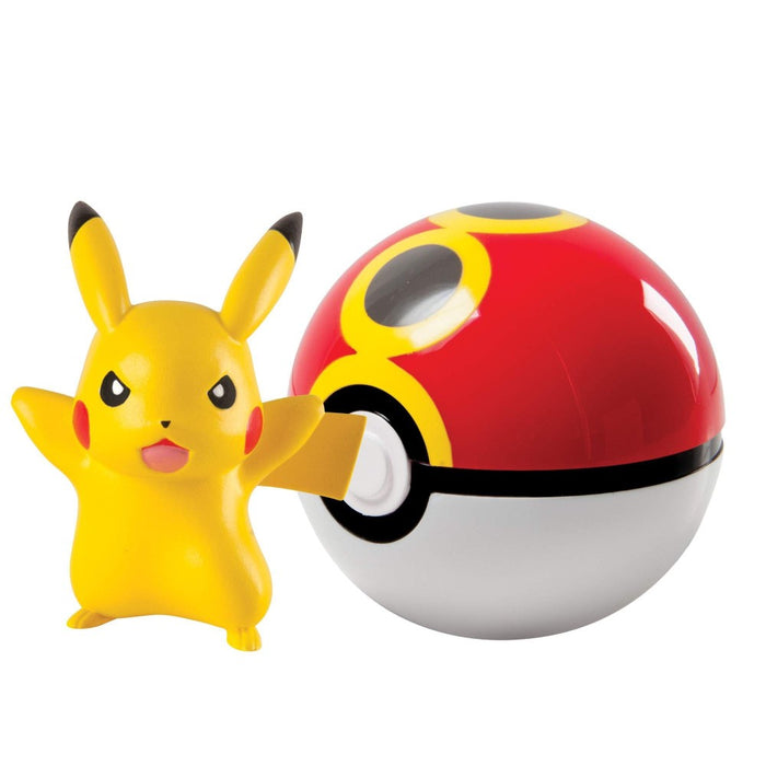 Pokemon: Clip n ́Carry Poke Ball - Pikachu - Red Goblin