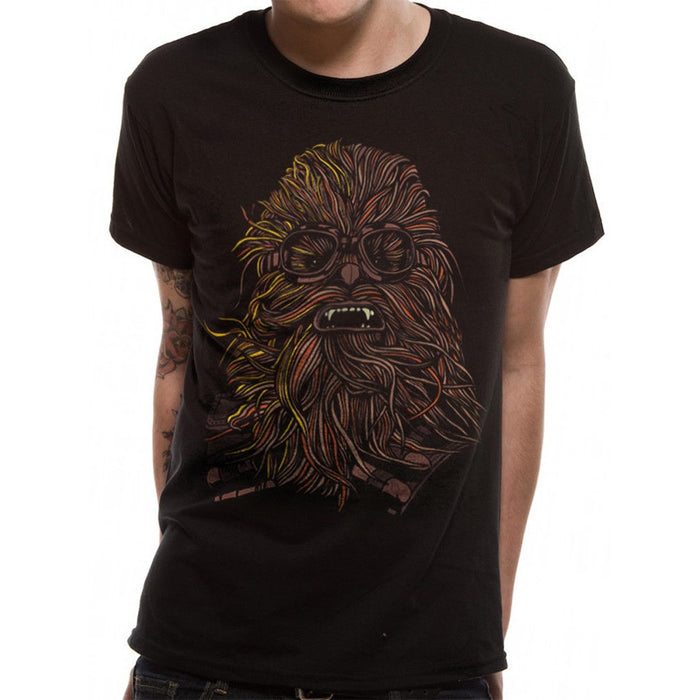 Tricou: Han Solo Movie - Chewie Goggles - Red Goblin