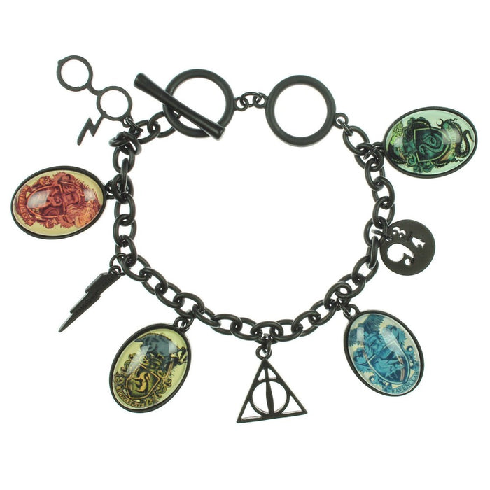 Bratara cu Talismane Harry Potter Symbols - Red Goblin