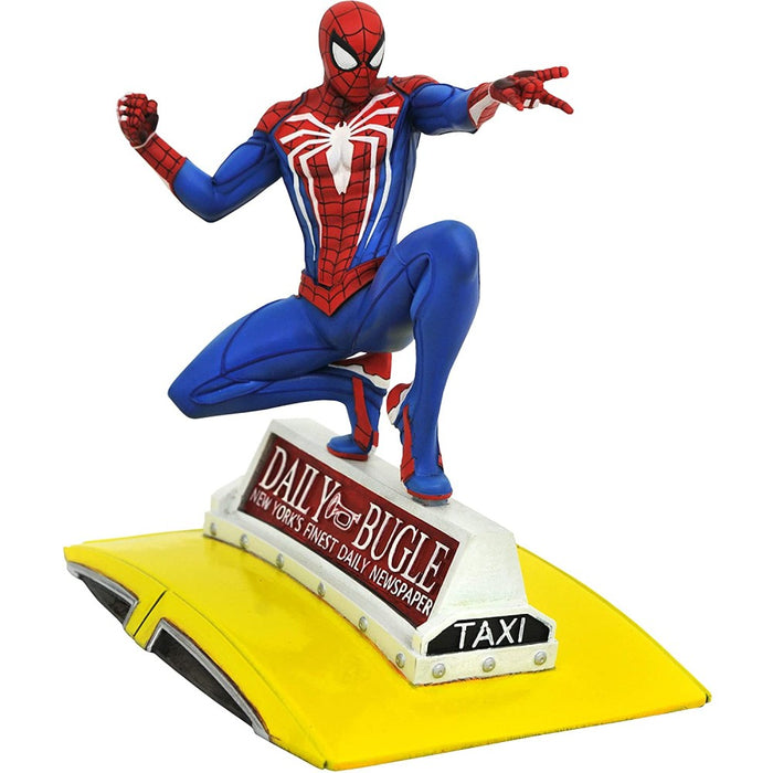 Figurina Marvel Gallery PS4 Spider-Man on Taxi - Red Goblin