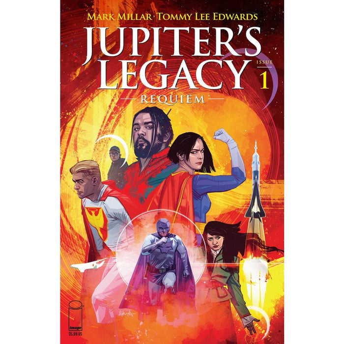 Jupiters Legacy Requiem 01 (of 12) Cvr A Edwards - Red Goblin