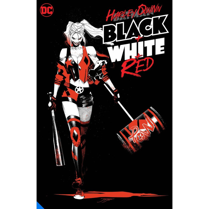 Harley Quinn Black White Red TP - Red Goblin