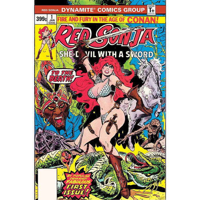 Red Sonja 01 1977 Dynamite Ed - Red Goblin
