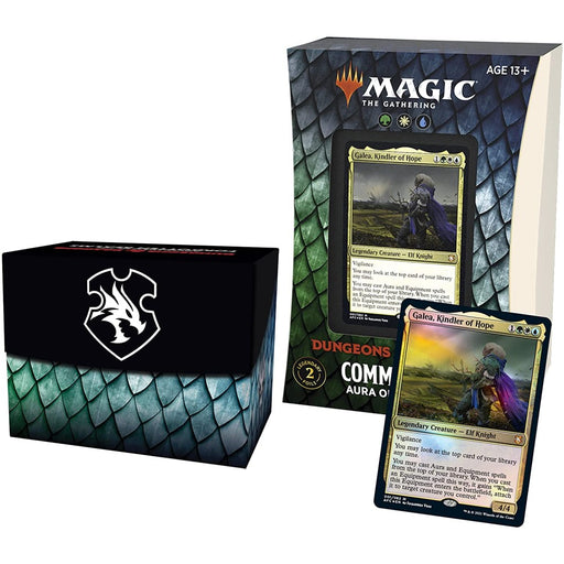 Magic the Gathering - Adventures in the Forgotten Realms Commander Deck – Aura of Courage - Red Goblin